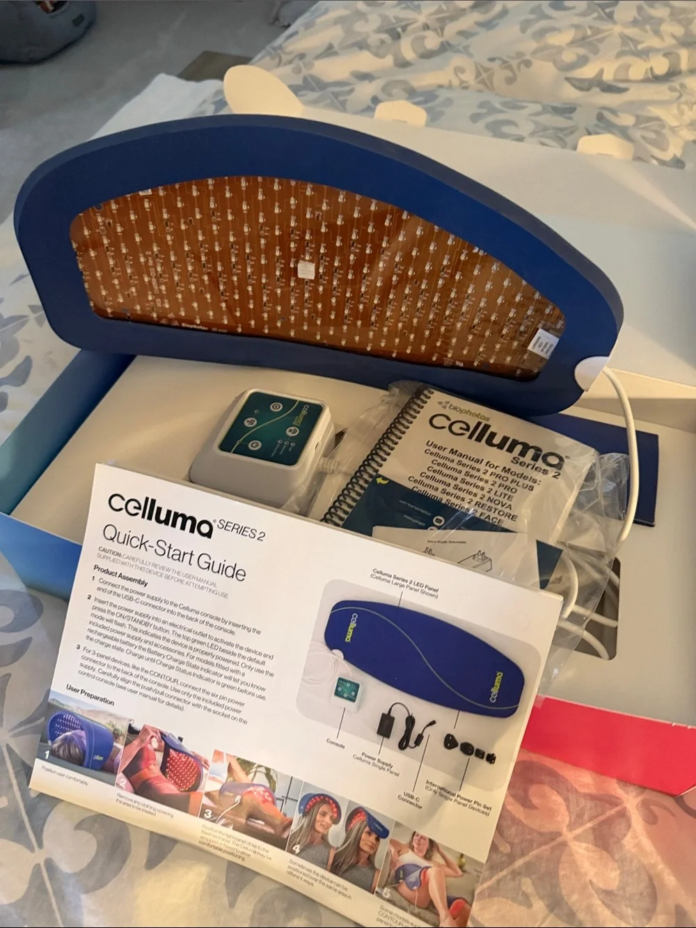 Celluma Series 2 LED Red Light Therapy Device (Barely used)